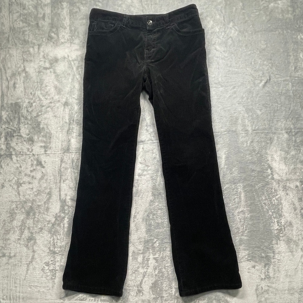 Calvin Klein Jeans Bootcut Corduroy Pants Womens 12‎ Black Lean Bootcut